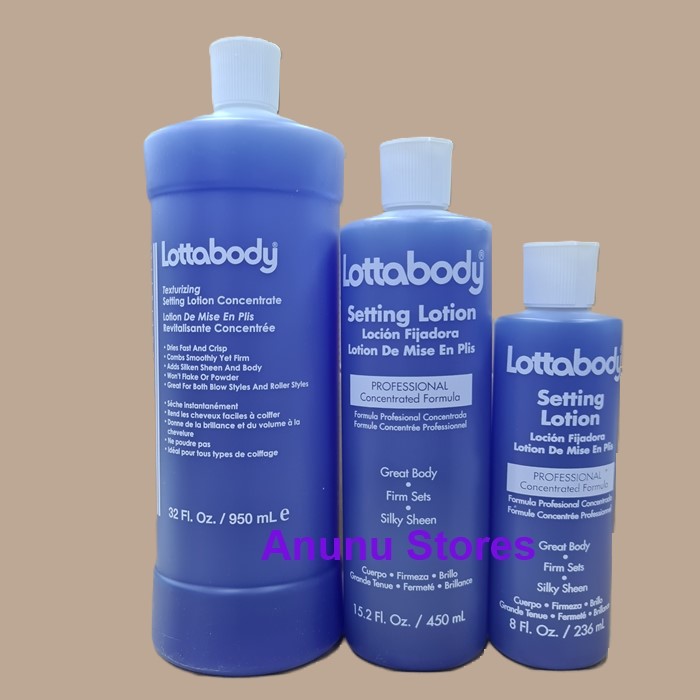 Lottabody Professional Concentrated Formula Setting Lotions